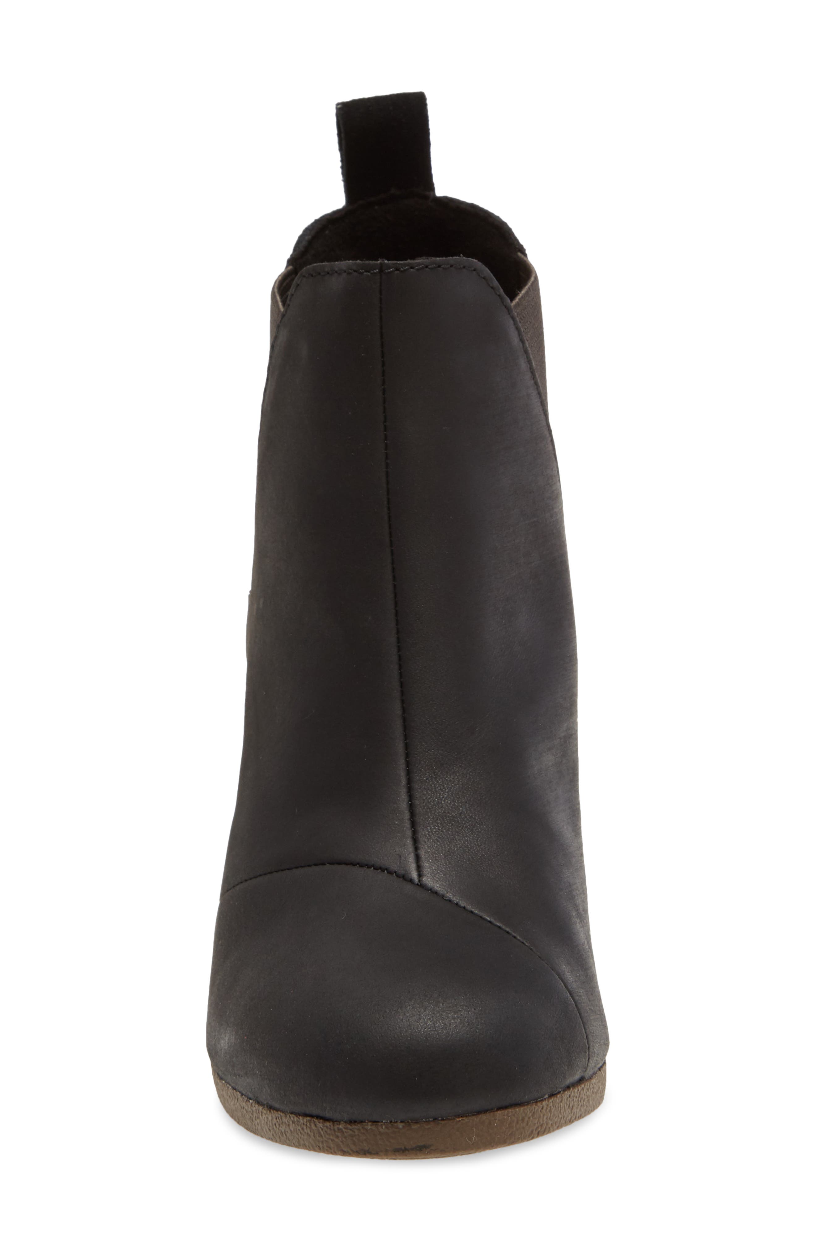 Kelsey Wedge Bootie, Alternate, color, BLACK