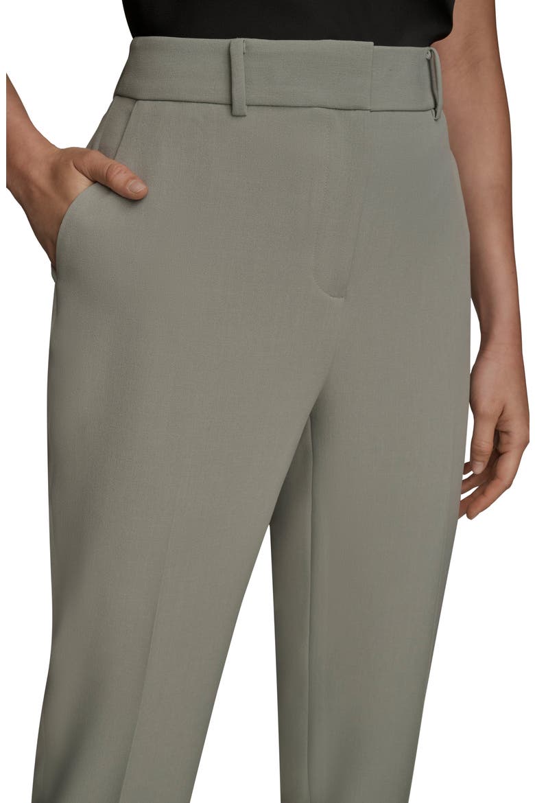 Flat Front Straight Leg Pants, Alternate, color, WEATHERED
