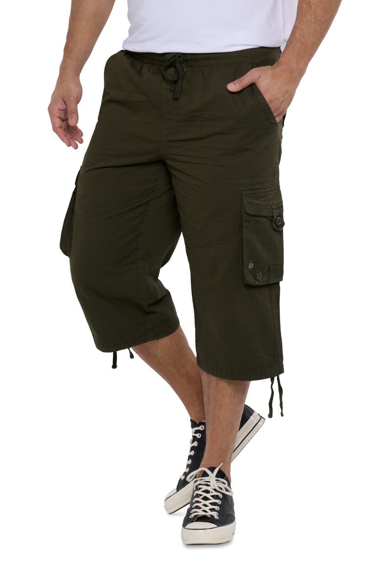 18-Inch Cargo Shorts, Alternate, color, OLIVE