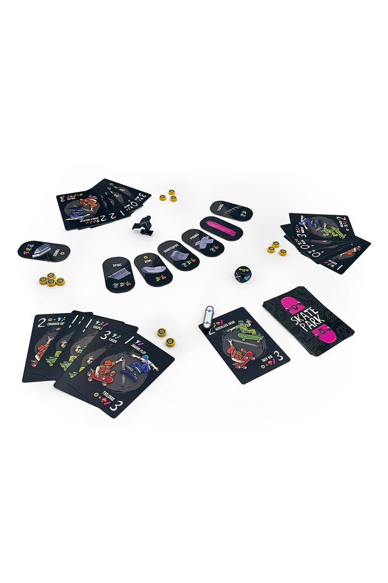 Skate Park Card Game, Alternate, color, Multicolored