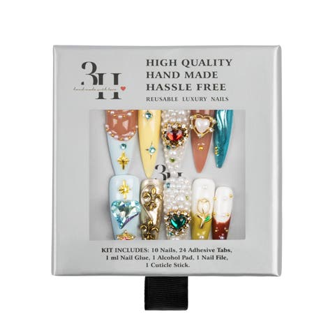 Majestic Fantasy Luxury Handmade Press On Nails