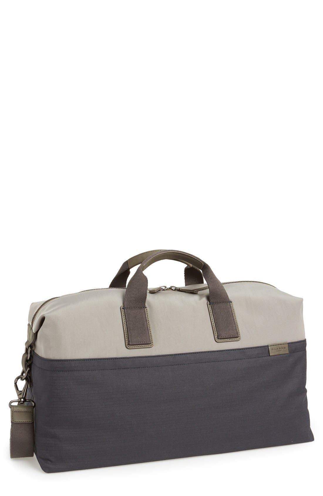 Twill Duffel Bag, Main, color, MIDNIGHT BLUE