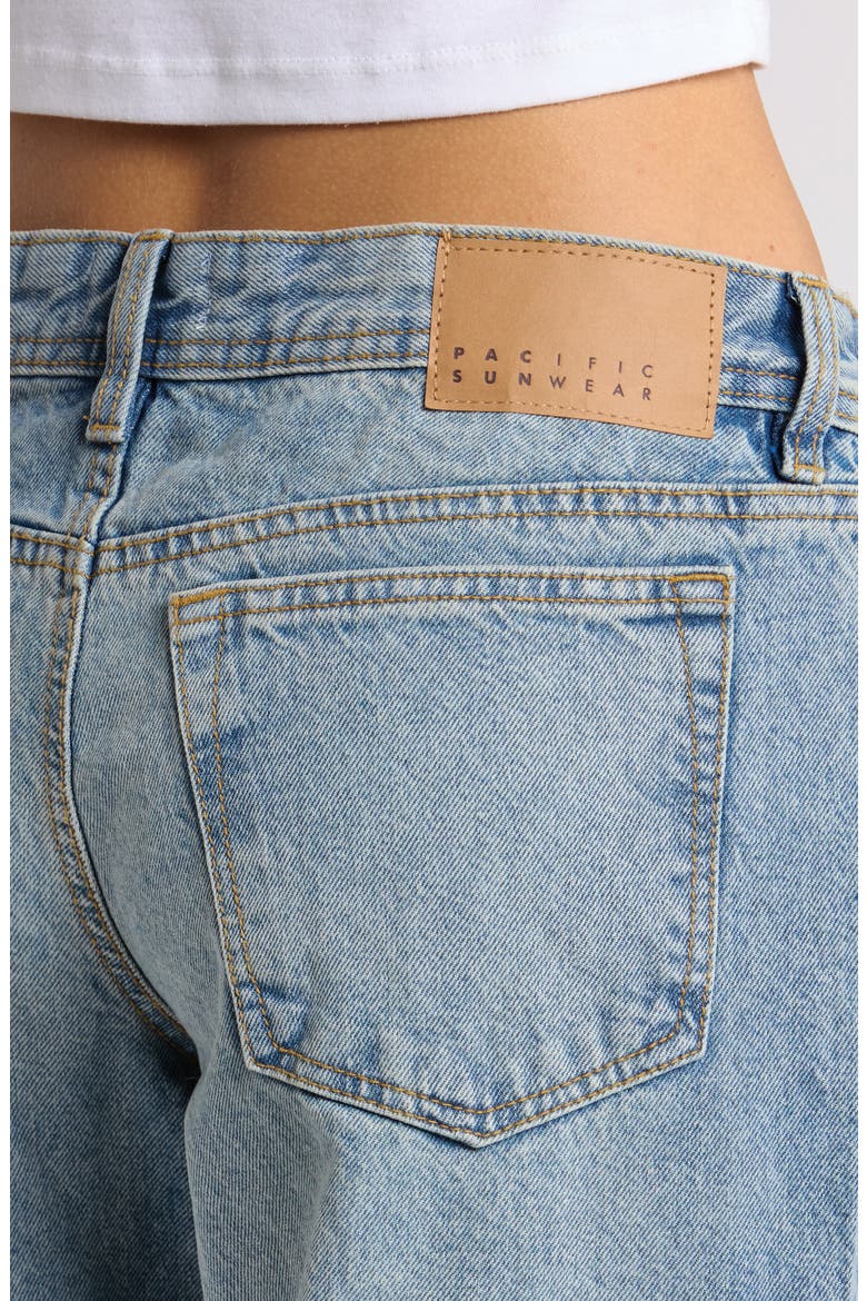 Kaia Ultimate Low Rise Baggy Jeans, Alternate, color, MEDIUM INDIGO