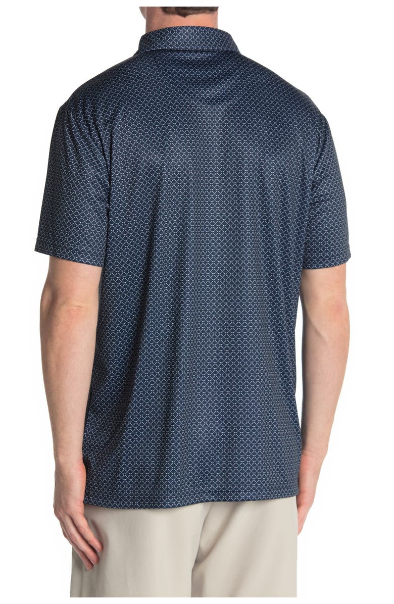 PGA TOUR Printed Short Sleeve Golf Polo, Alternate, color,