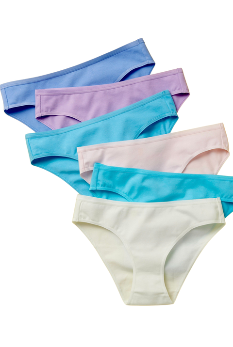 Simple Pima Cotton Underwear 6PK
