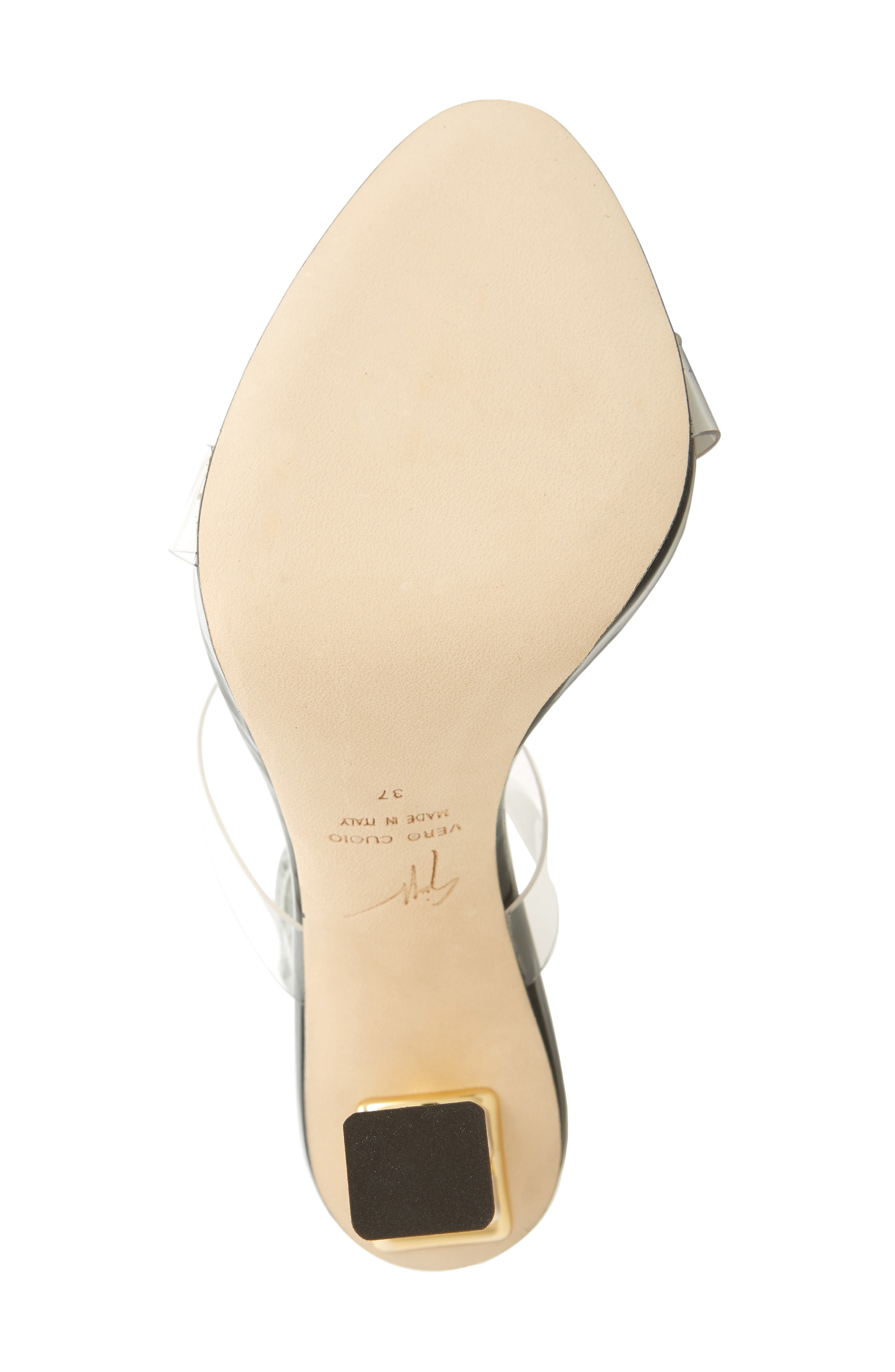 Giuseppe Zanotti x Rita Ora Transparent Strap Sandal, Alternate, color, 