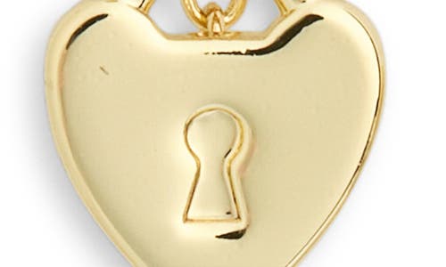 Covet Lock & Key Drop Earrings