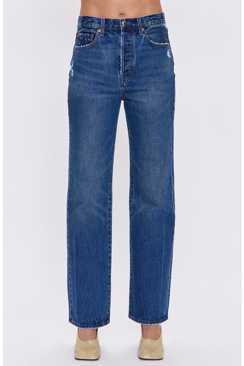 Cassie High Waist Straight Leg Jeans, Main, color, CAMEO VINTAGE