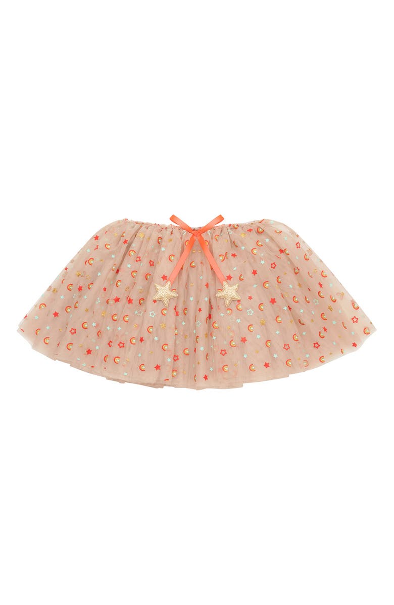 Mimi & Lula Kids' Rainbow Embroidered Tutu Skirt, Main, color,
