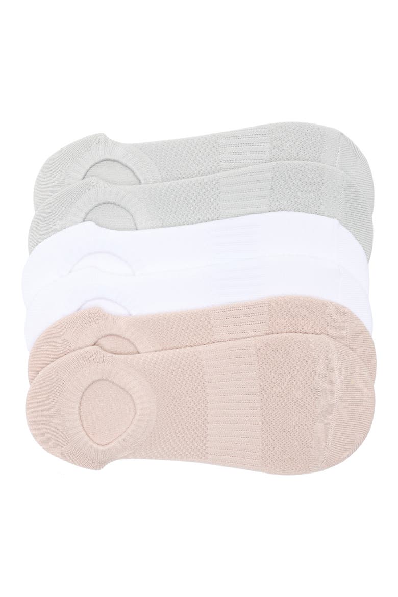 6-Pack Ankle Socks, Main, color, PINK / BLUE