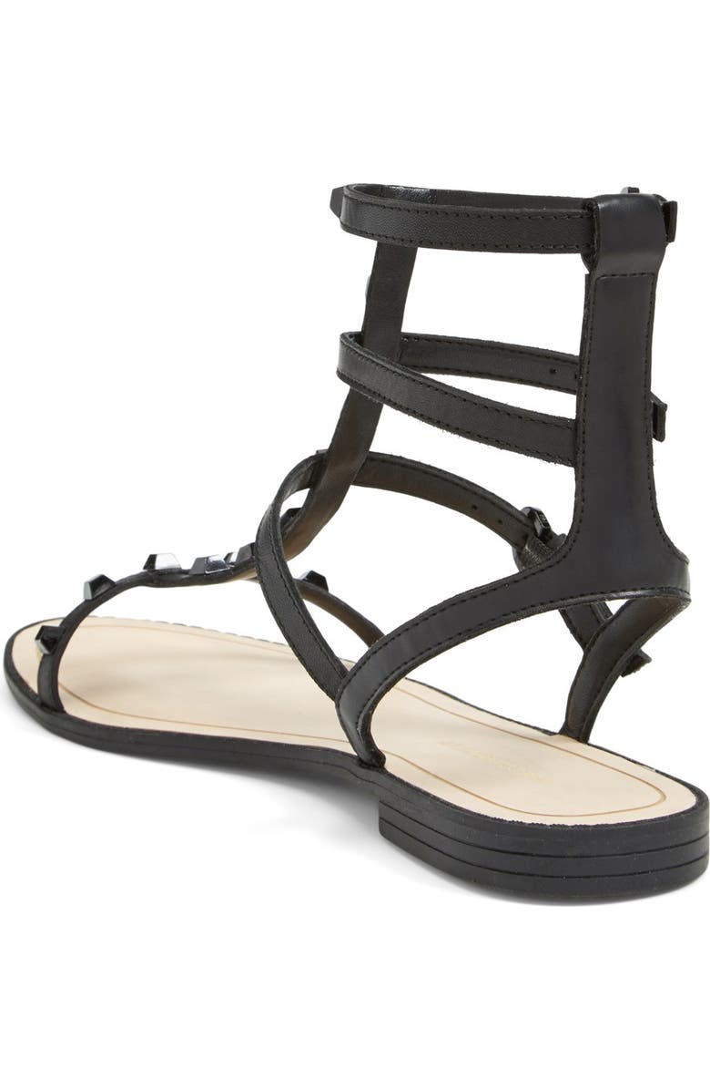 Rebecca Minkoff 'Georgina' Studded Leather Sandal, Alternate, color,