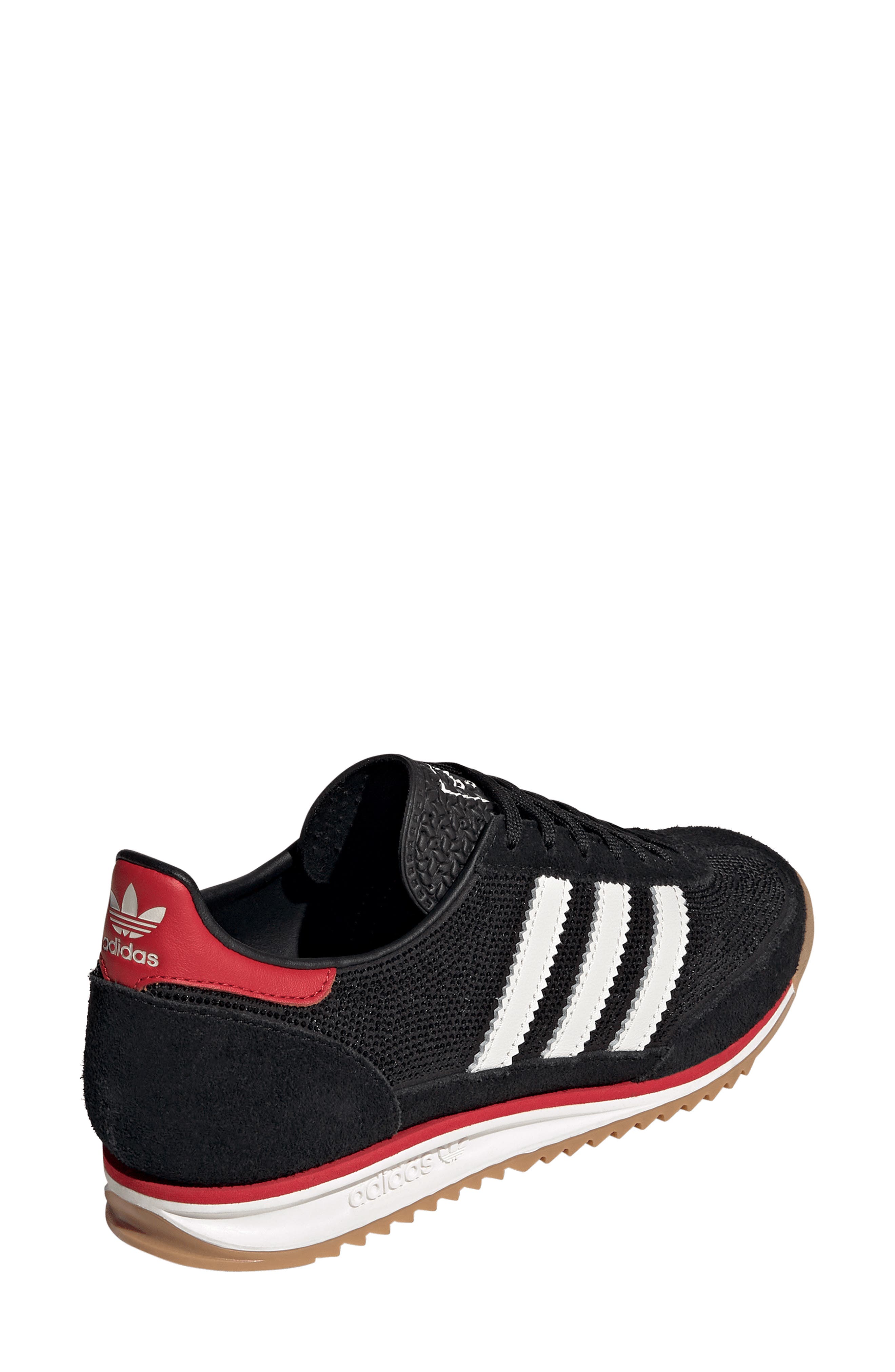 adidas SL 72 Sneaker, Alternate, color, Black/ Off White/ Scarlet