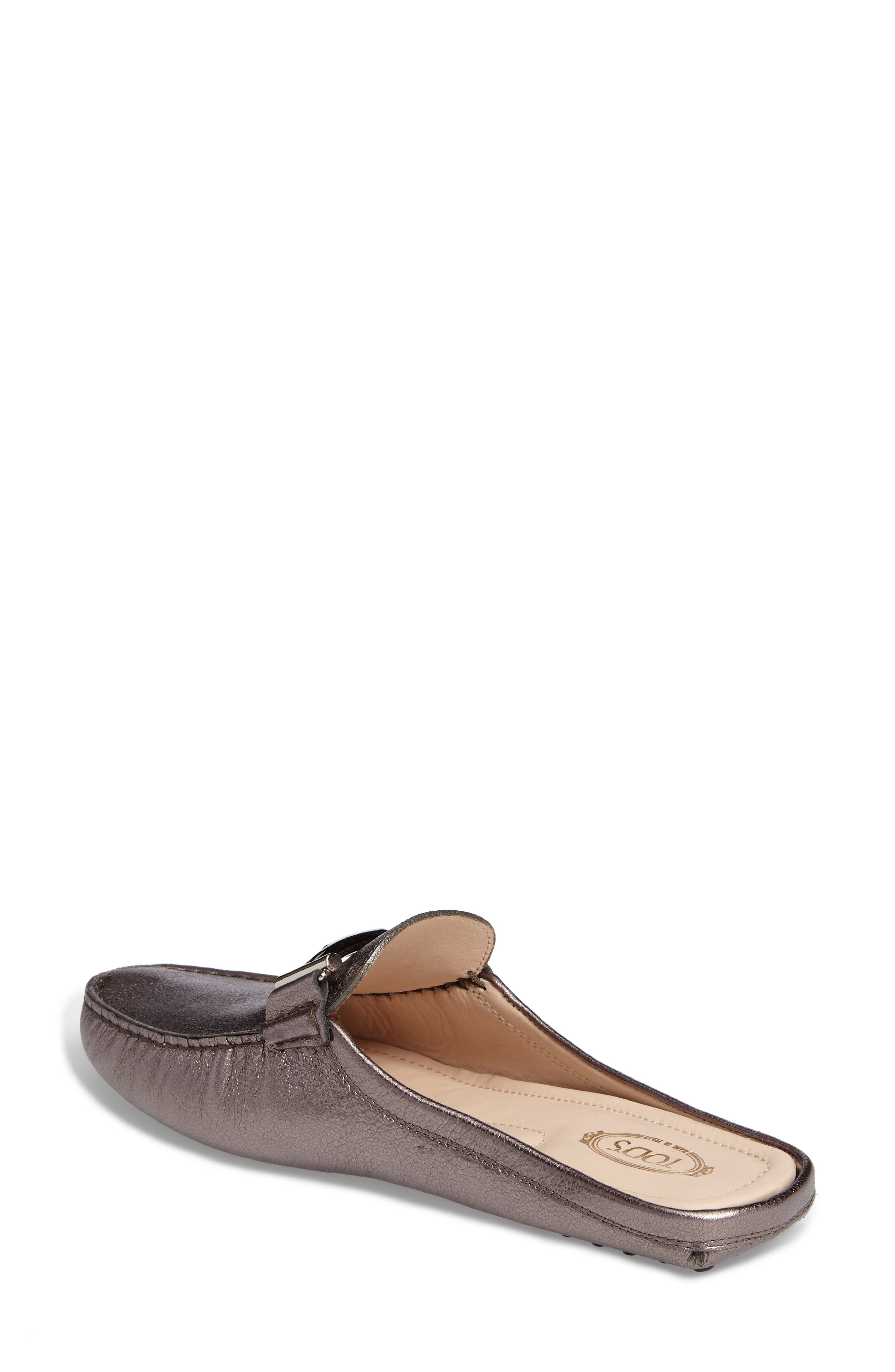 Tod's Gommino Double-T Loafer Mule, Alternate, color, 