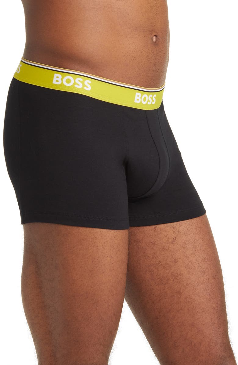 BOSS 3-Pack Stretch Cotton Trunks, Alternate, color, 
