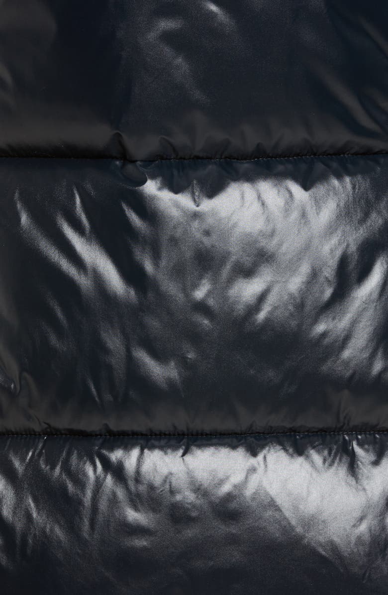 Save The Duck Luck Long Puffer Coat, Alternate, color,