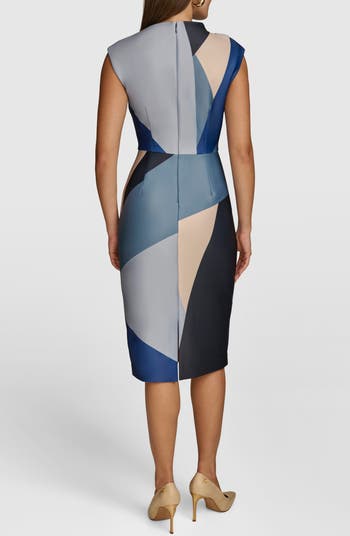 【Donna Karan New York】Funnel-Neck Sleeveless Dress Donna Karan New York Women's Funnel-Neck Shift Dress - Macy's
