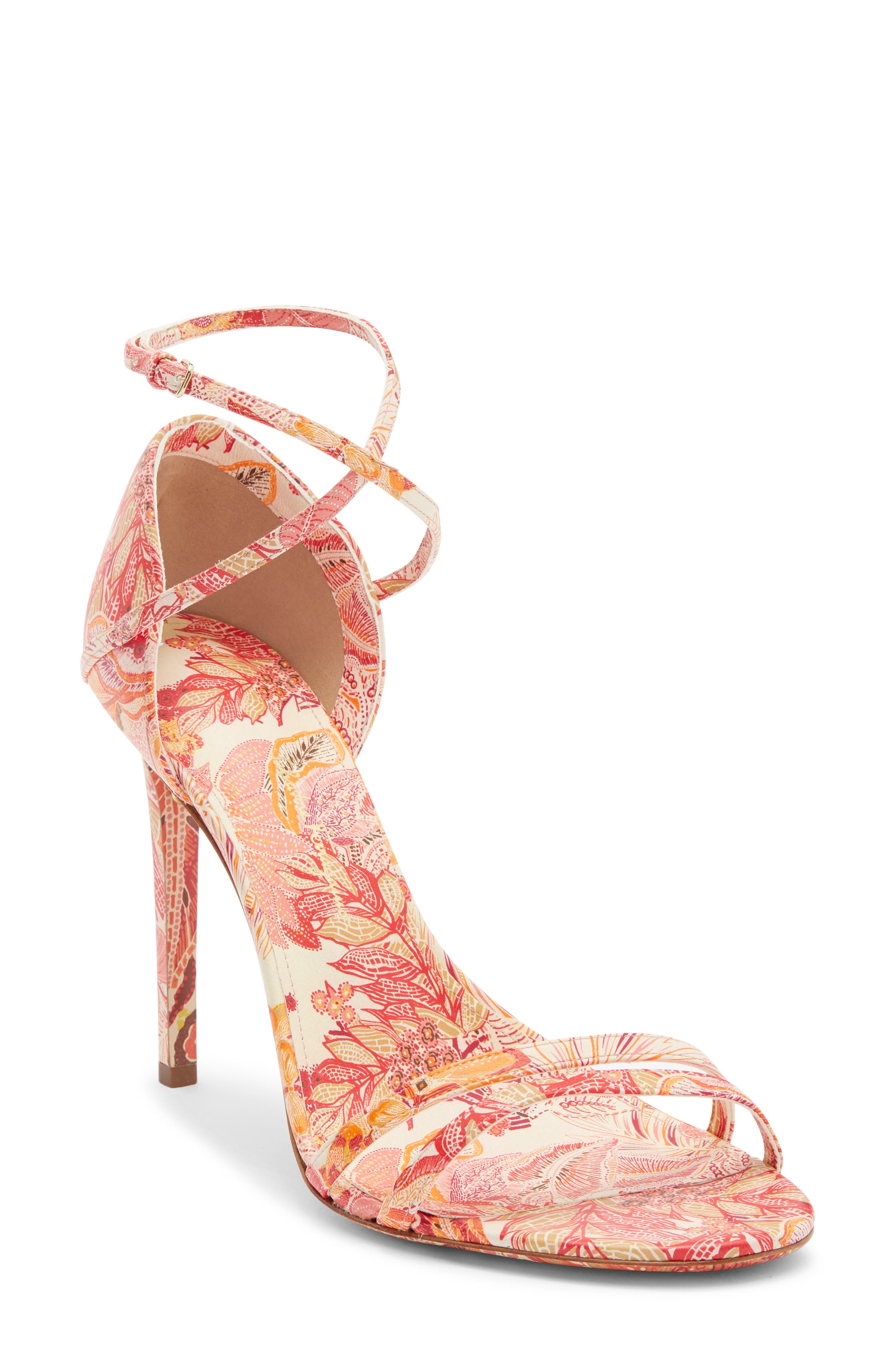 FERRAGAMO Ines Sandal, Main, color, White