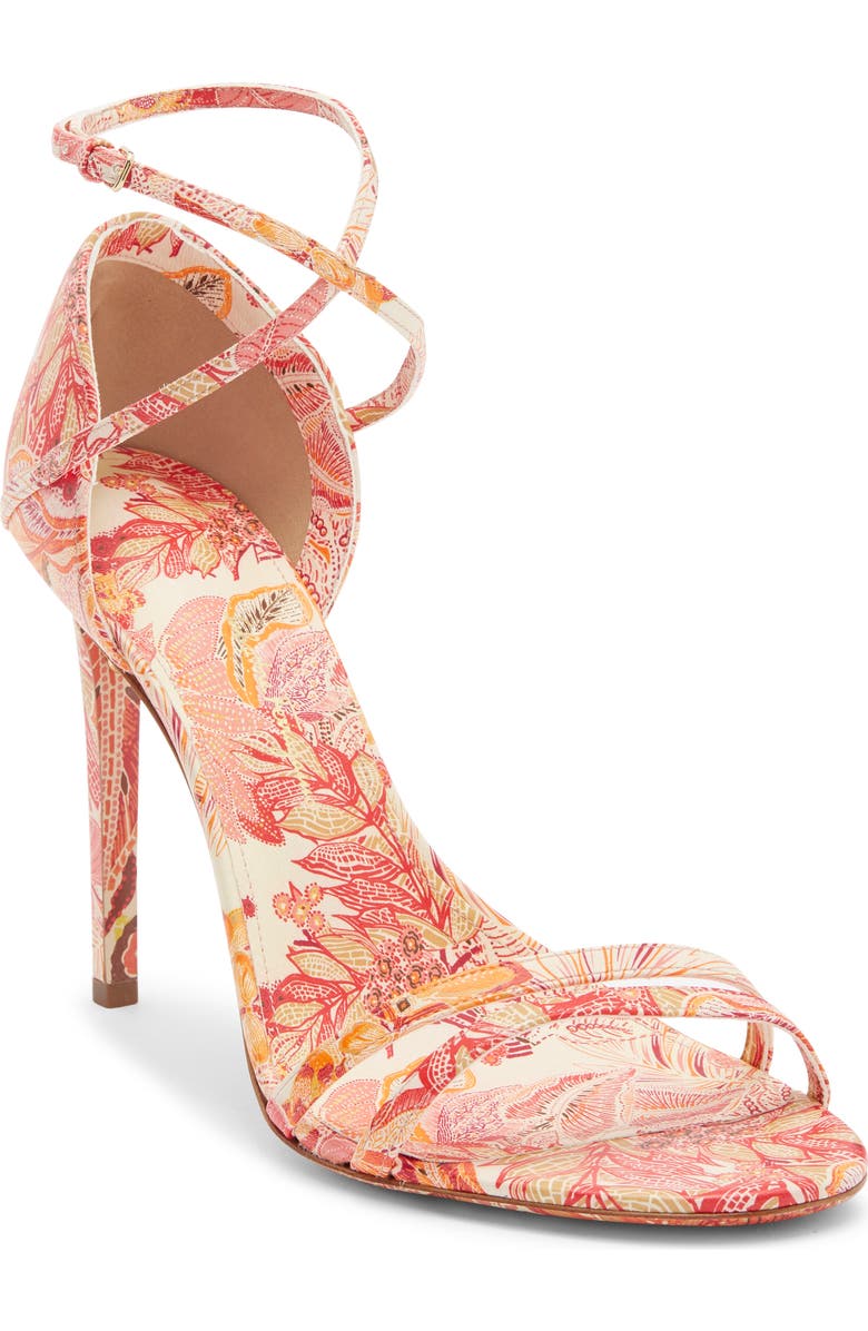 FERRAGAMO Ines Sandal, Main, color, White