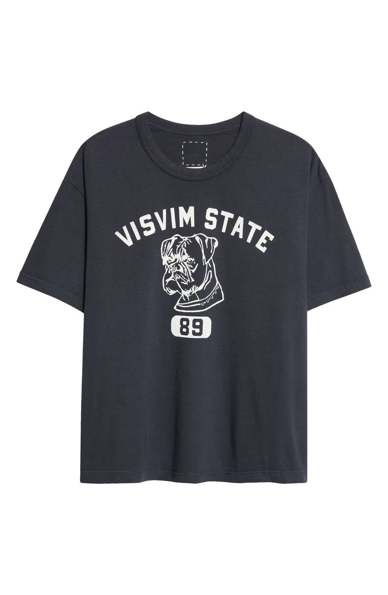 VISVIM Jumbo Damaged '89 Graphic T-Shirt, Main, color, Black