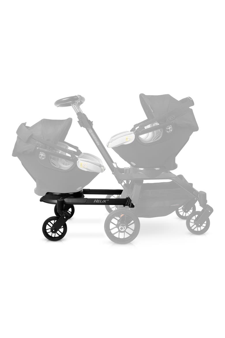 G5 Helix+ Double Stroller Attachment, Alternate, color, BLACK