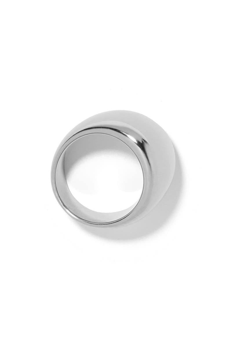 Puffy Ring, Alternate, color, SILVER