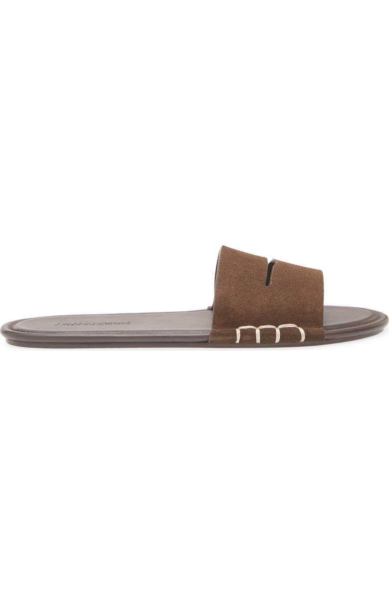 JW Anderson Loafer Slide Sandal, Alternate, color, Brown 600