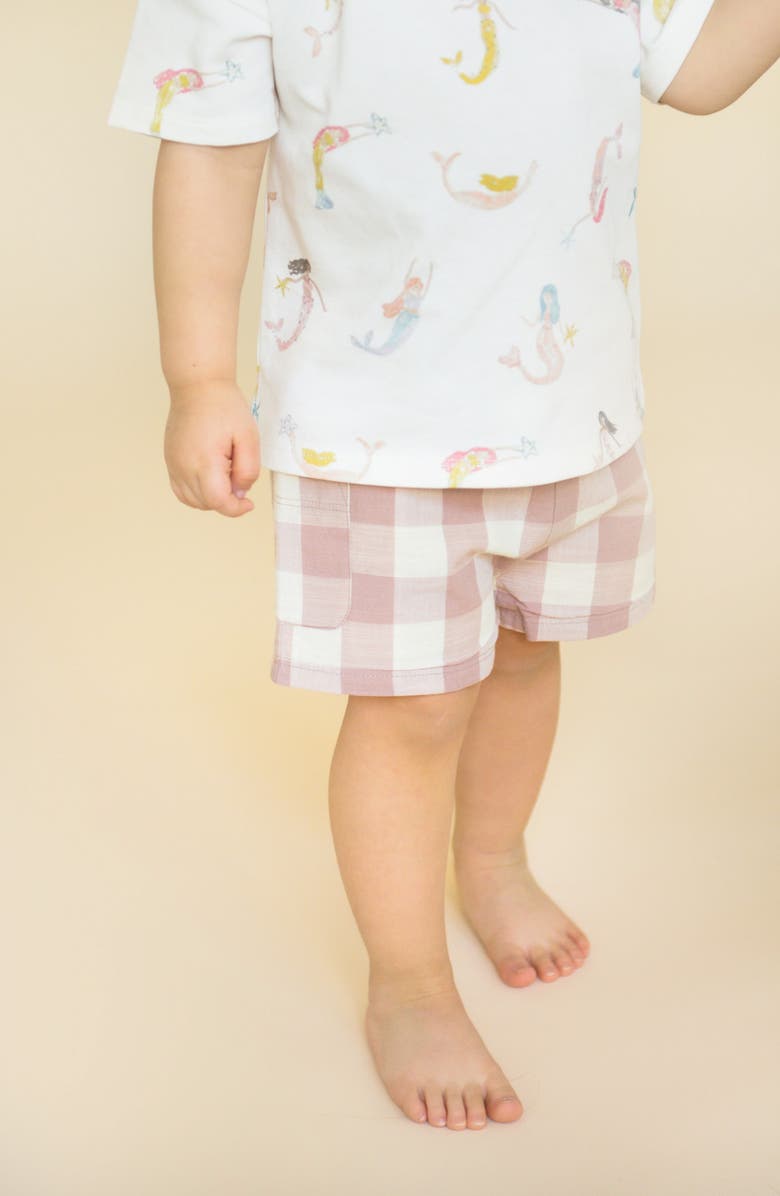 Pehr Kids' Dropped Shoulder Organic Cotton T-Shirt, Alternate, color, Mermaid Melody