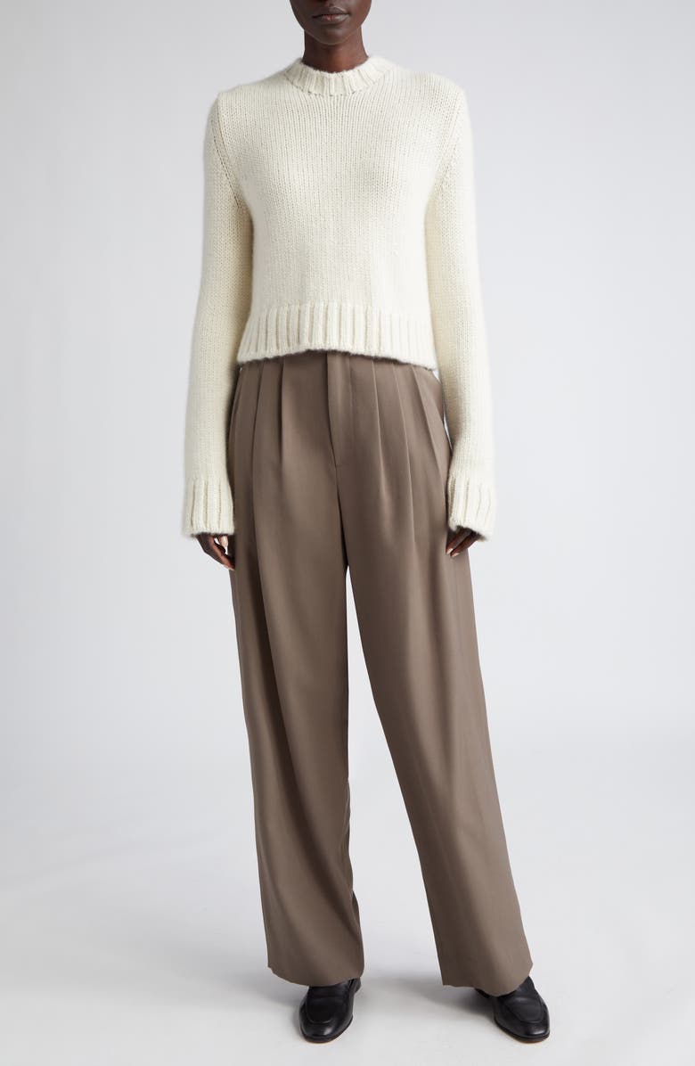 The Row Dasia Cashmere Turtleneck Sweater, Alternate, color, 