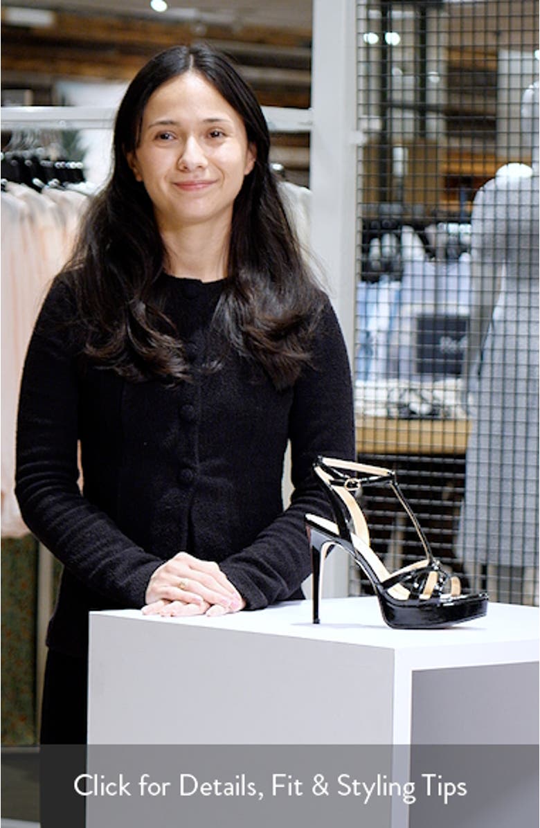 Sippete T-Strap Platform Sandal, sales video thumbnail