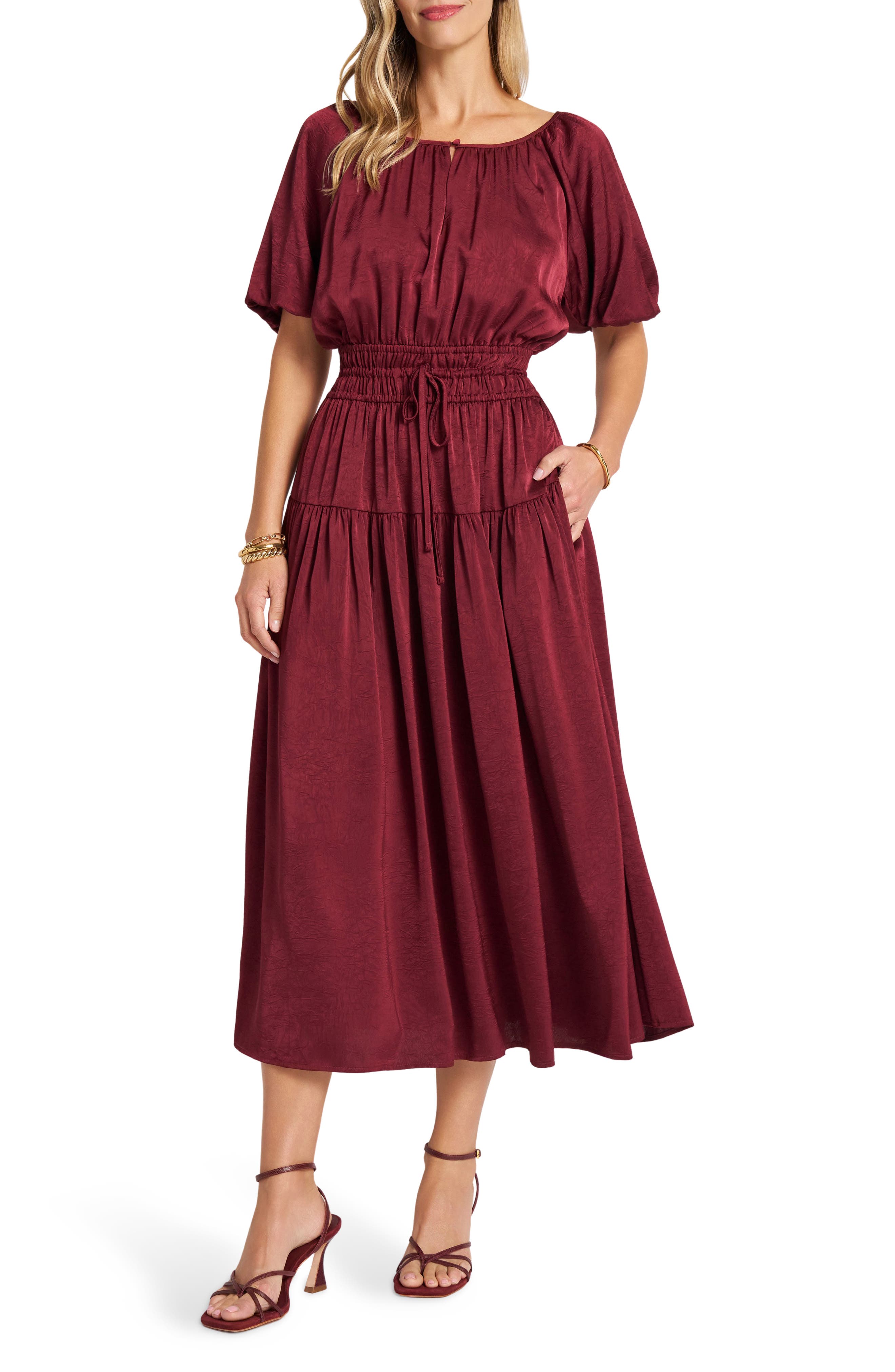 Belle Puff Sleeve Dress