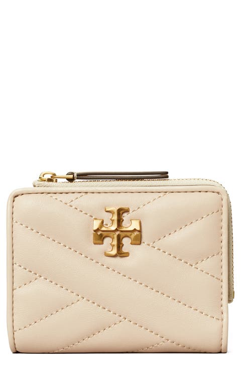 Kira Chevron Quilted Leather Bifold Wallet