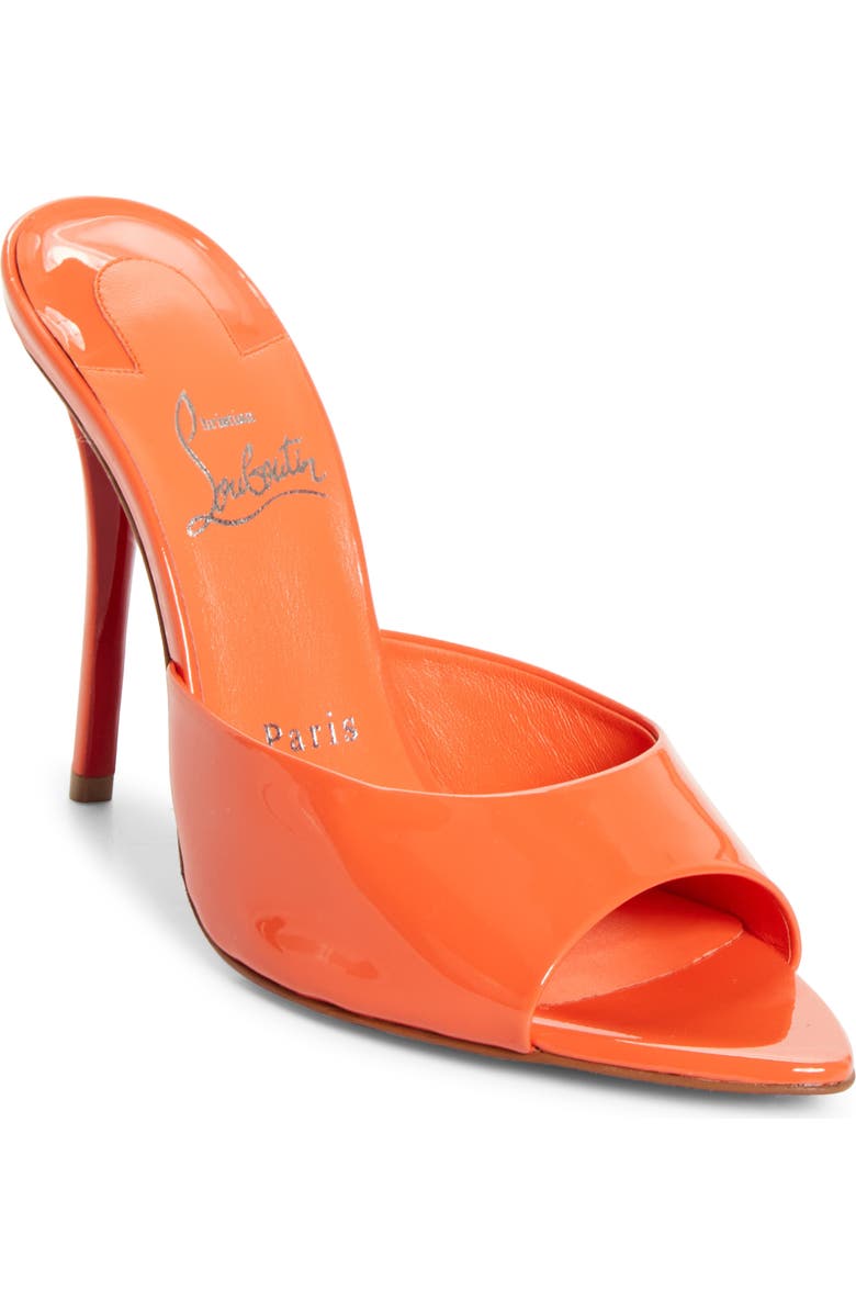 Christian Louboutin Miss Z Pointed Toe Sandal, Main, color, Caruzo/ Lin Caruzo