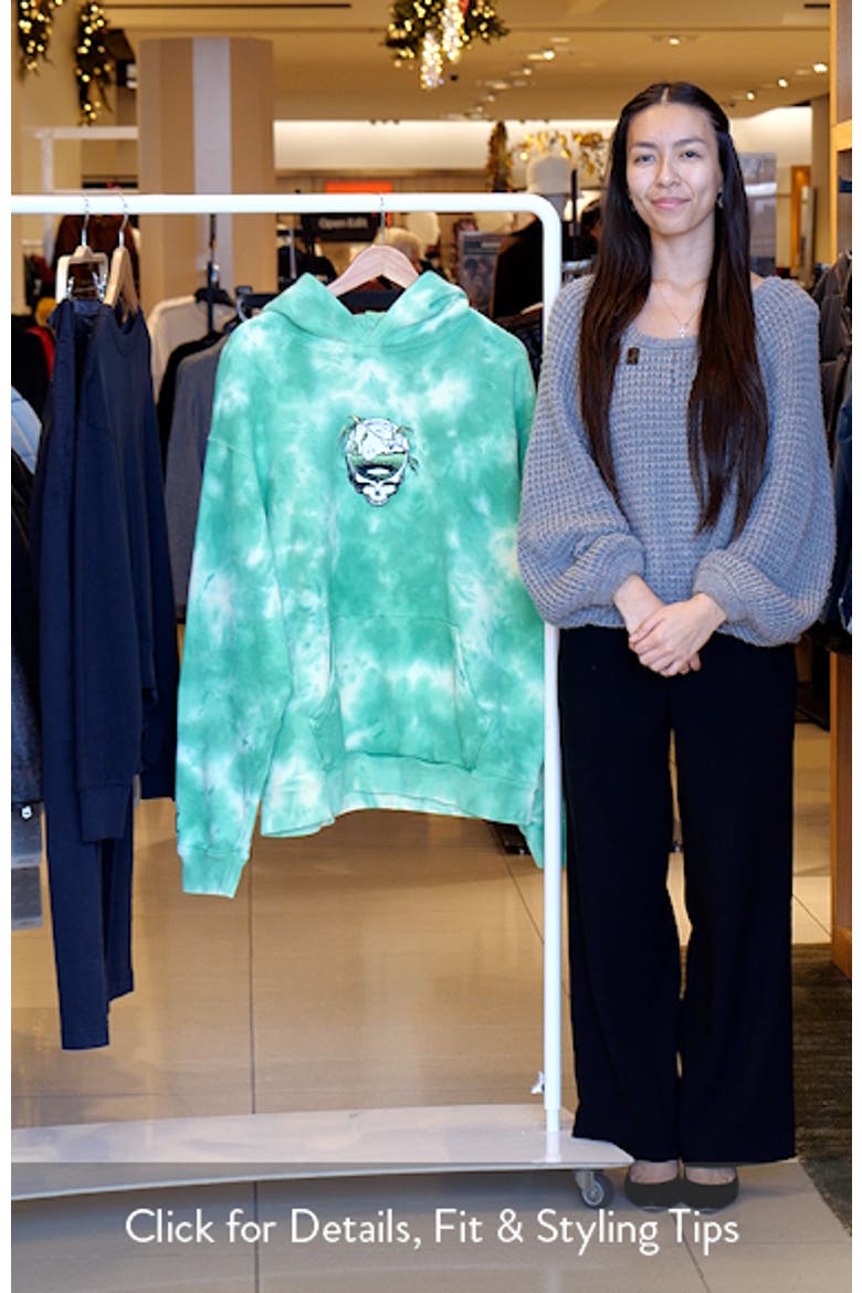 Grateful Dead Fesque Tie Dye Graphic Hoodie (Men) | Nordstrom