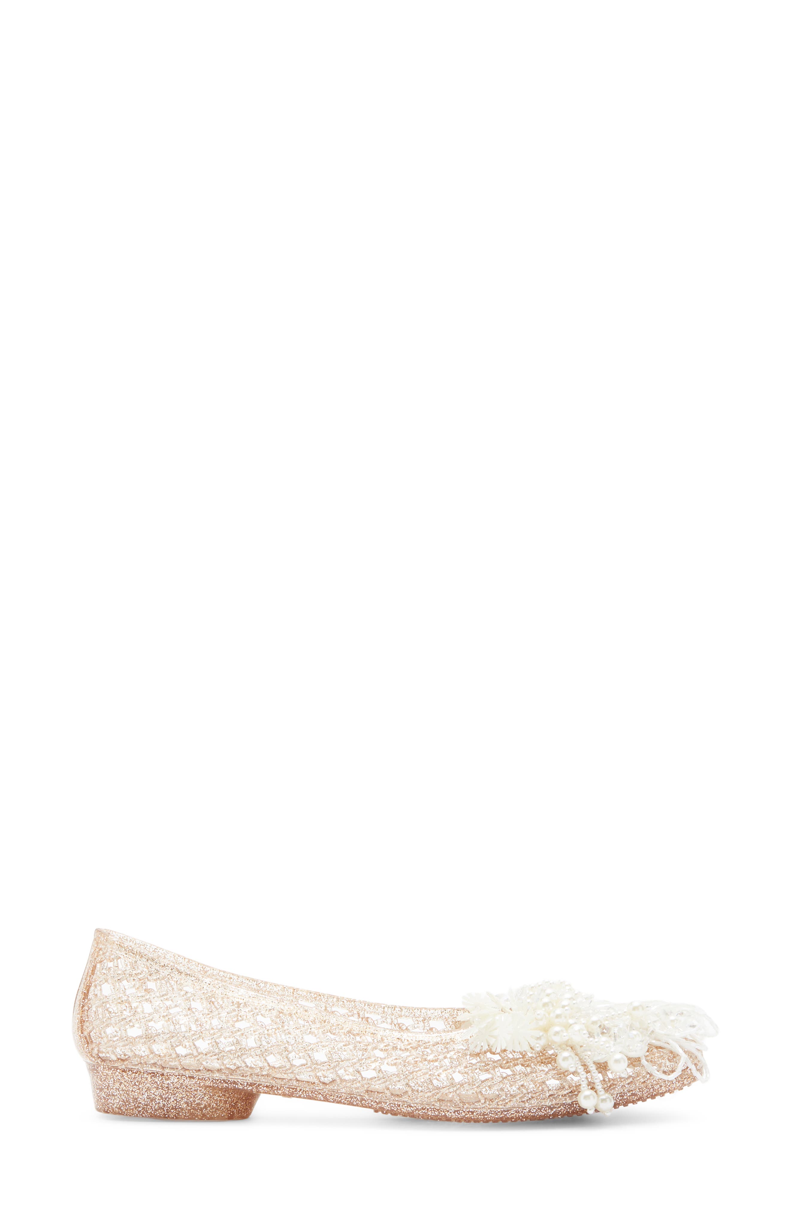 Wade-J Jelly Flat, Alternate, color, ROSEGOLD GLITTER COMBO