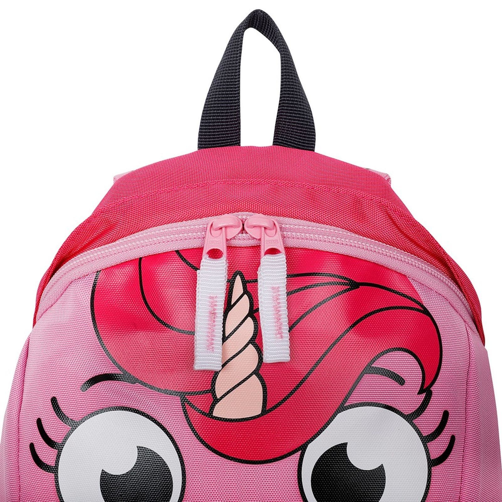 Childrens/Kids Roary Animal Unicorn Backpack, Alternate, color, Pink