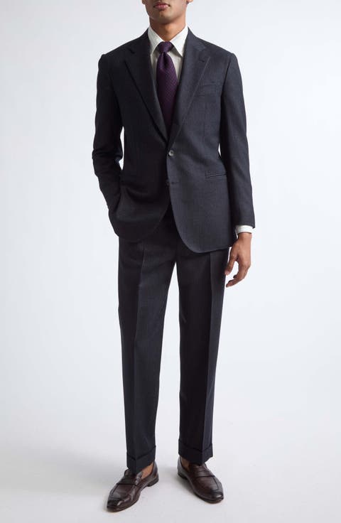 Waverly Pinstripe Virgin Wool Suit