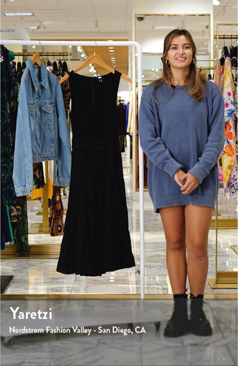 Samosa Tie Waist Tiered Midi Dress, sales video thumbnail