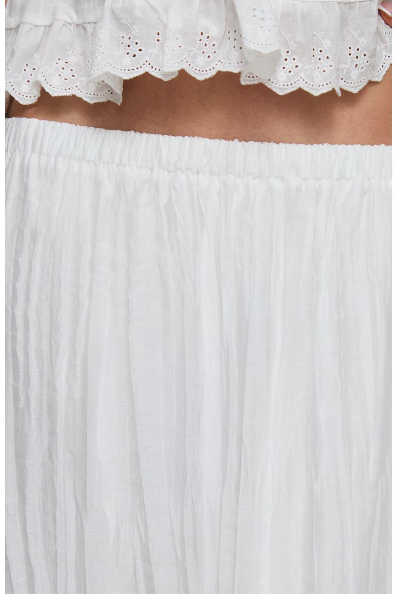 To One's Liking Eyelet Babydoll Camisole, Alternate, color, WHITE