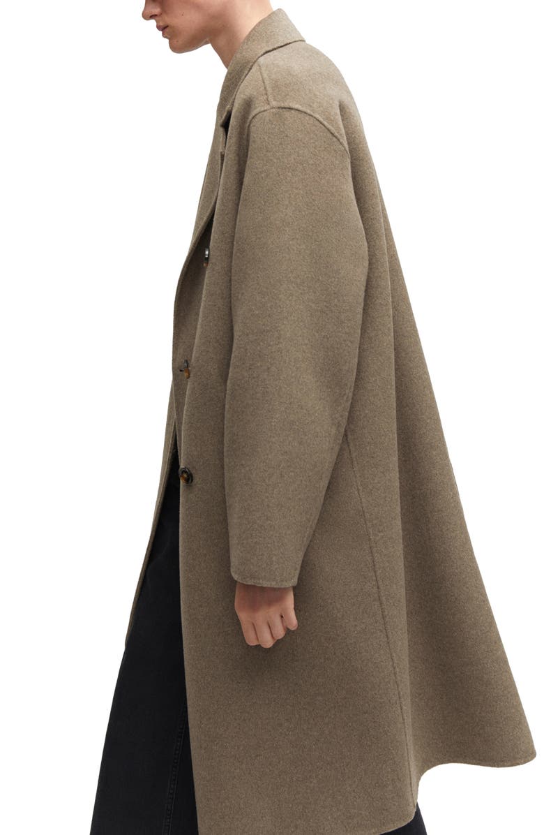 MANGO Oversize Double Breasted Long Coat, Alternate, color, 