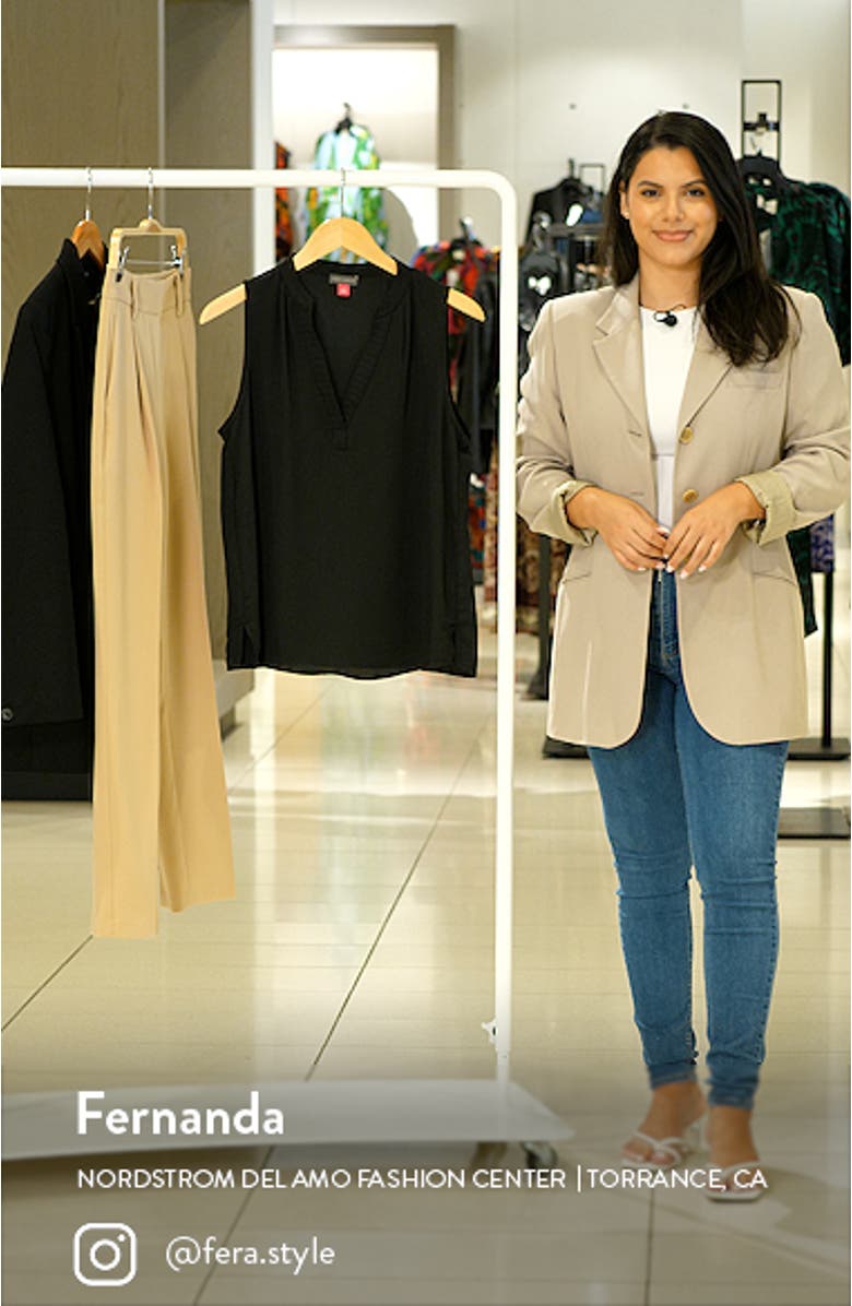 V-Neck Sleeveless Blouse, sales video thumbnail