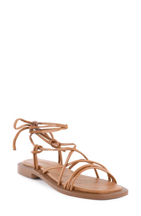 Lilac Two Ankle Wrap Sandal (Women)