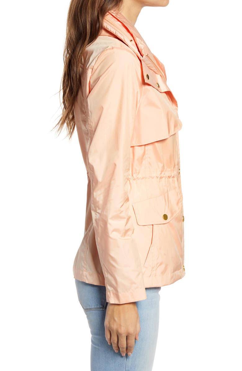 Cole Haan Water Repellent Hooded Parka, Alternate, color, Apricot