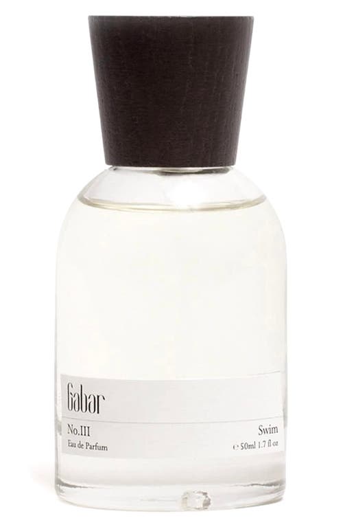 Gabar No. Iii Swim Eau De Parfum 50ml In White
