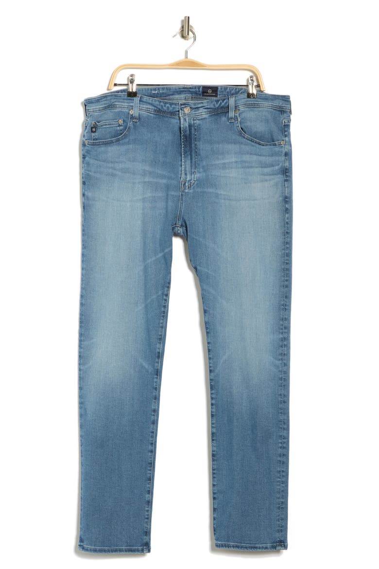 Tellis Modern Slim Jeans, Alternate, color, STARLING
