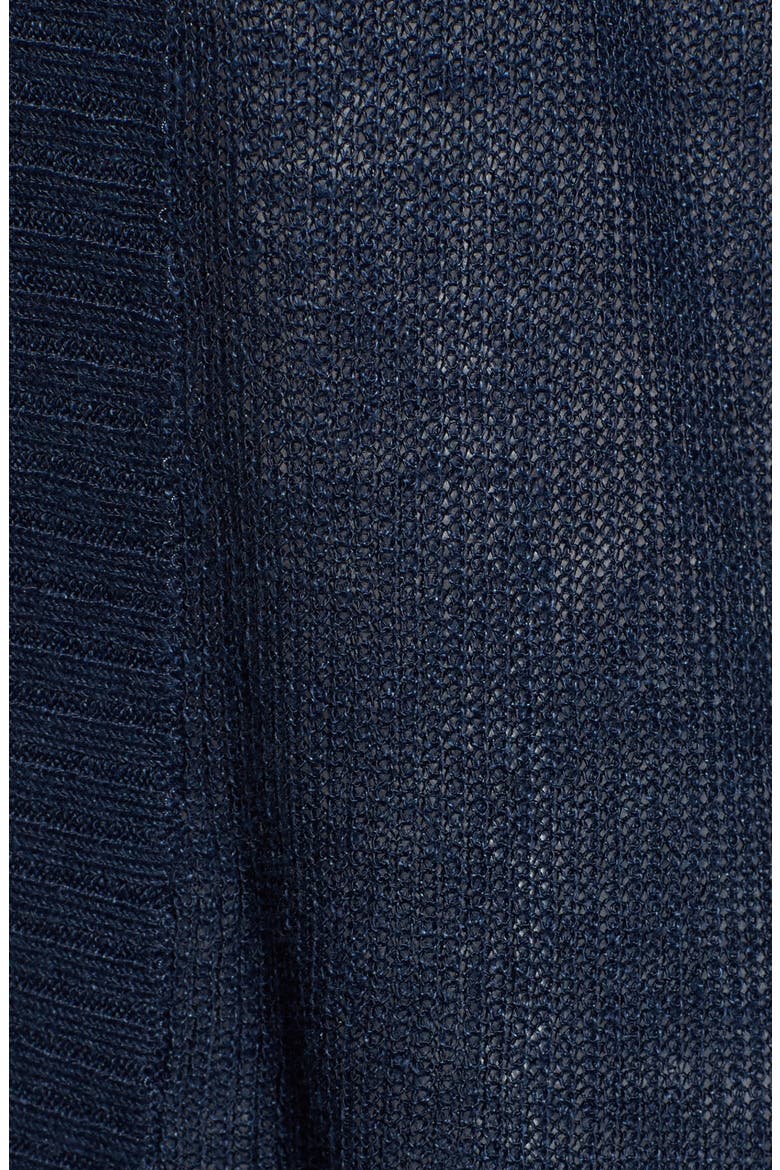 Cold Shoulder Cardigan, Alternate, color, NAVY BLAZER
