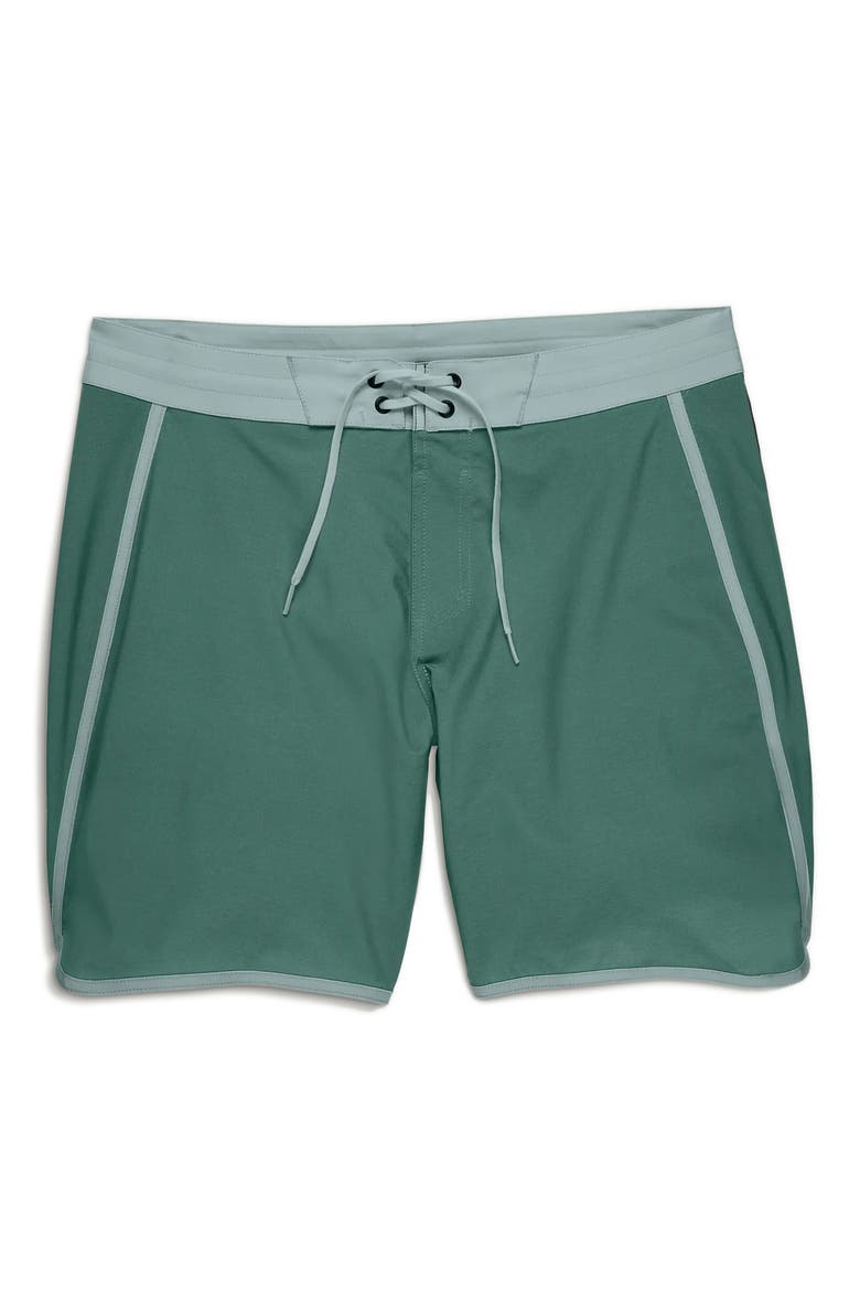 Dawn Patrol Board Shorts, Alternate, color, SEA PINE