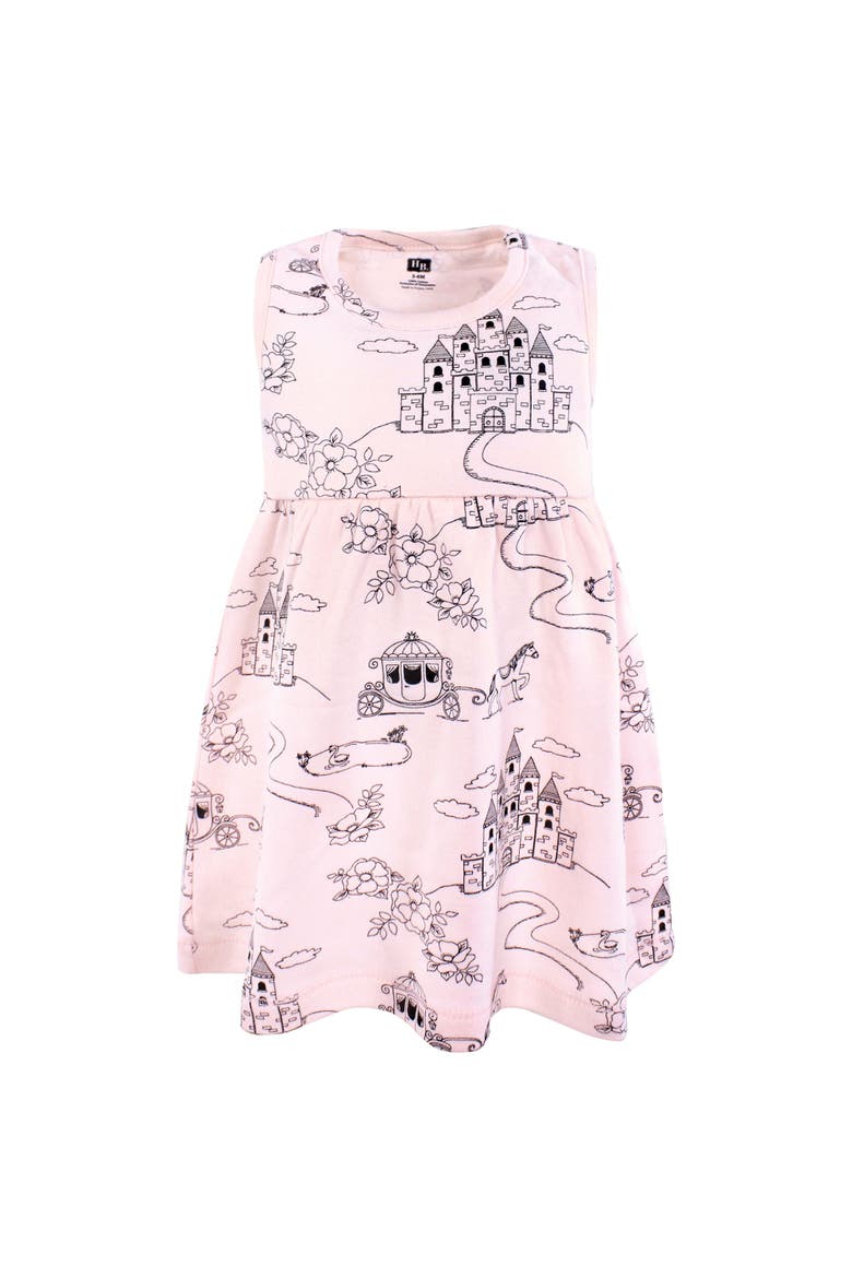 Baby Cotton Dress & Layering Cardigan, Alternate, color, Fairytale Princess