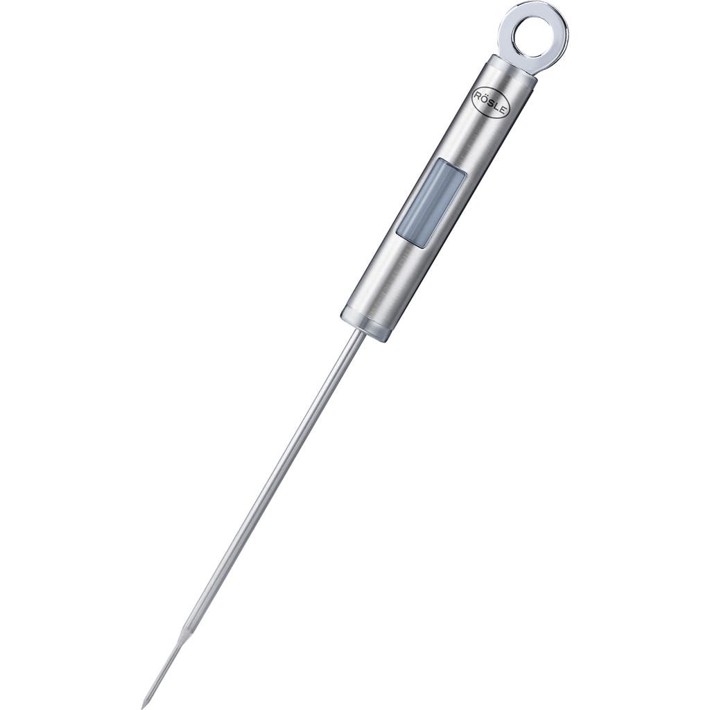 Rosle Gourmet Digital Instant Read Thermometer In Silver