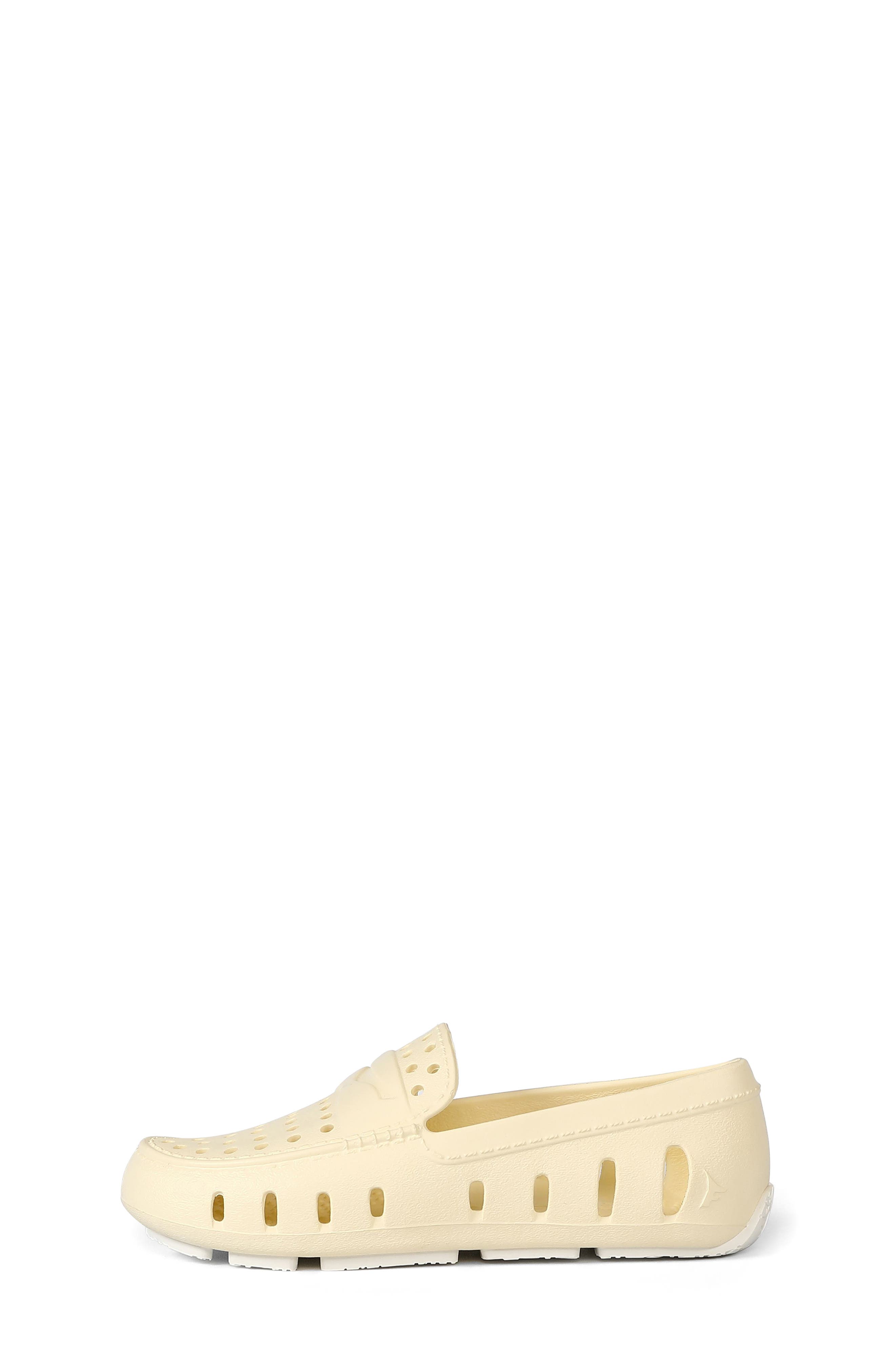 Kids' Prodigy Driver Loafer, Alternate, color, LEMON ICING/ BRIGHT WHITE