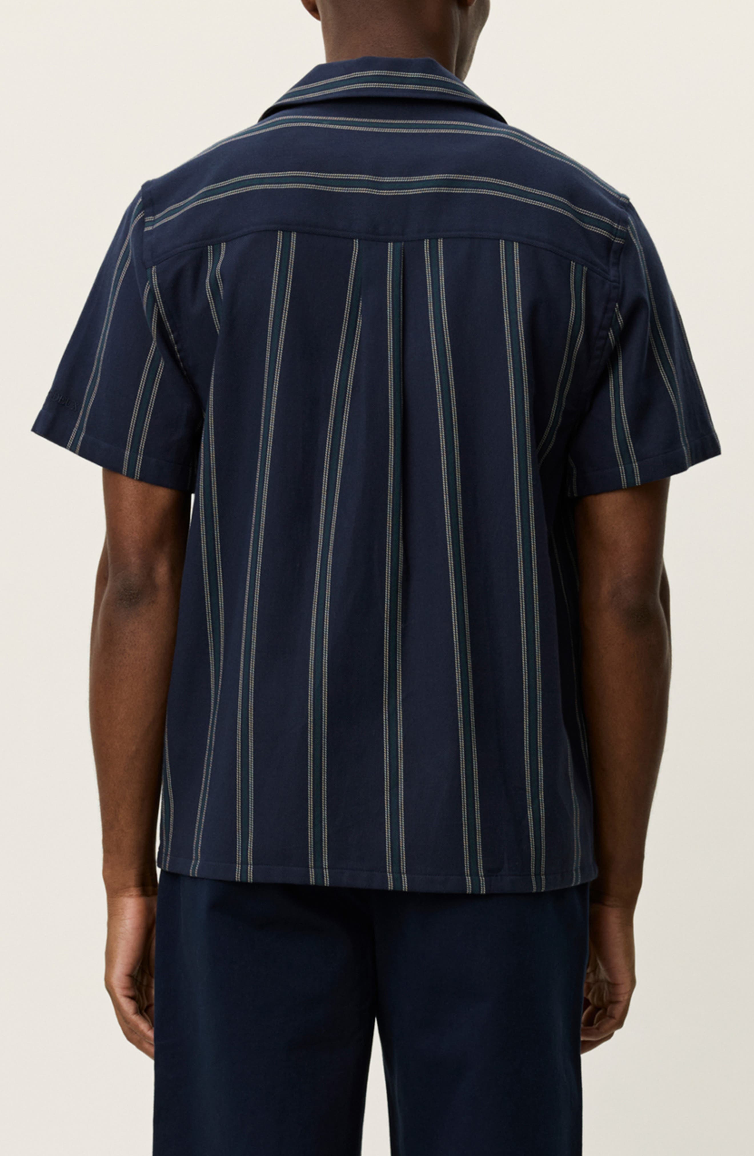 Lawson Stripe Camp Shirt - image 2